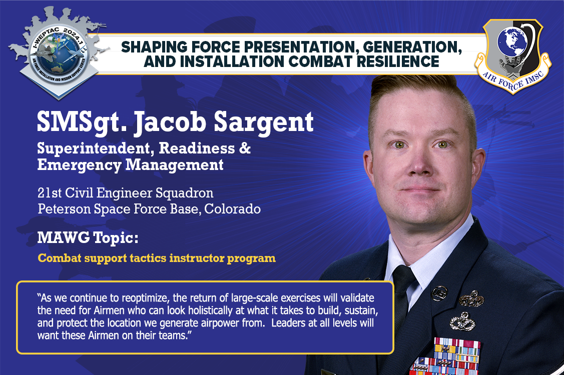 SMSgt. Jacob Sargent, MAWG 2 Co-Chair